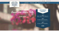 Desktop Screenshot of downtownidahofalls.com
